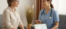 женщина вызвала врача на дом